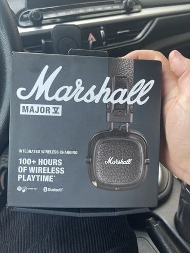type c qulaqciq: Новый Проводные Наушники, Marshall, цвет - Коричневый — 1