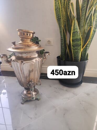 Klassik metal samovar - Material: bürünc/metal korpus, dekorativ oyma lalafo.az -da Klassik metal samovar - Material: bürünc/metal korpus, dekorativ oyma