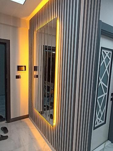 dekorlar: Güzgü Divar üçün, Dekorativ, Arxa işıqlı — 2