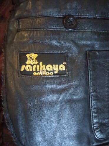 купить кожаную куртку в баку: Мужская куртка, Кожаная, Зимняя, Brioni, XL — 2