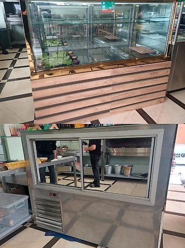 Vitrin soyuducu satılır. - Qiymət: 899₼ - Ölçü: 160 × 80 - Ünvan