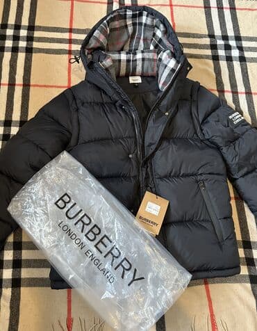 Верхняя одежда: Мужская куртка, Болонка, Зимняя, Burberry, 2XL — 4