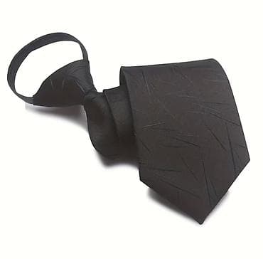 Kişi üçün hazır düyünlü, fermuarlı qalstuk - Model: Zip-qalstuk — 4