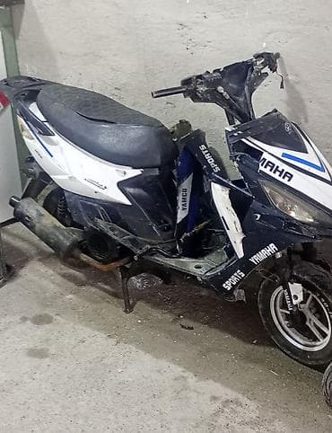 kredit teker evi: 125cc Skuter korpusu və ehtiyat hissələri paketi ( mator təkərlər — 1