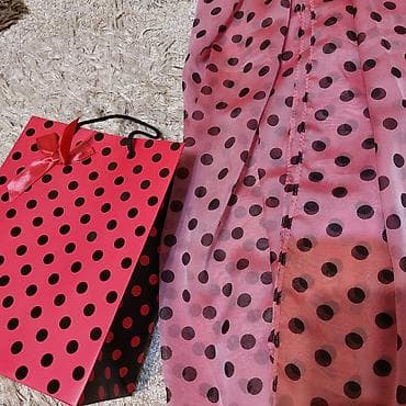 Nazik ipek şarf uzunu 1, 60. eni 75sm. öz qutusunda Hediyyelik. cox — 4