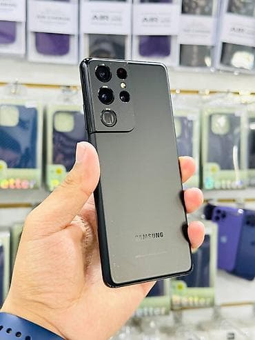 komputer 16 gb ram: Samsung Galaxy S21 Ultra, 256 GB, rəng - Qara — 8