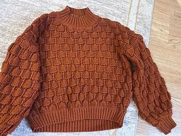 Komplekt – toxunma sviter, dar trikotaj don və uzun düyməli köynək - — 2