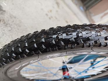 velosiped ural: Dağ velosipedi – 24” təkərlər, enli protektorlu şinlər. Rəng: tünd — 6
