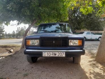 опель зафира а: VAZ 2107 sedan - Kuzov: 4 qapılı, mavi rəng, klassik “yeddi” dizaynı — 3