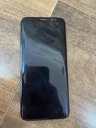 hard disk ssd: Samsung Galaxy S8, 64 GB, rəng - Qara, Barmaq izi — 3