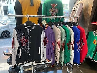 sort: Unisex kollecsiya – varsity stilində snap düyməli jaketlər — 6
