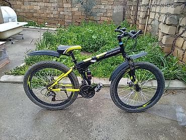 ANMIER dağ velosipedi - Çərçivə: qatlanan (folding) alüminium/metal