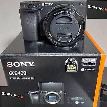 Sony α6400 (ILCE-6400) güclü aynasız foto/video kamera - Bayonet