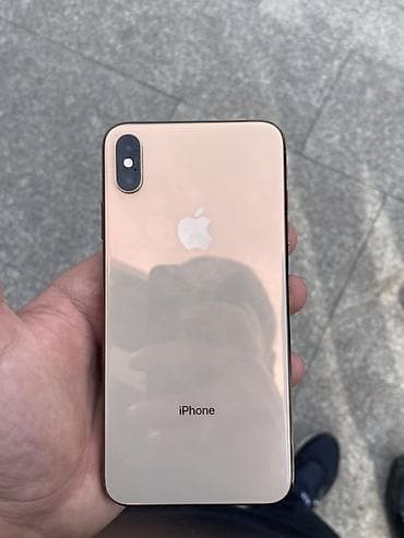 iphone adapter: IPhone Xs Max, 64 GB, Qızılı, Face ID — 2