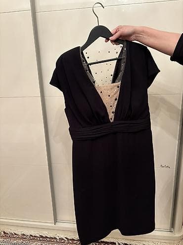 Ətəklər: Qara qısa ziyafət/libas - Rəng: klassik qara - İstehsalçı: Tarık Ediz — 3