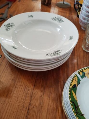 nimçe nedir: Mətbəx qab-qacaq dəsti – qarışıq kolleksiya - Porseleyn boşqablar — 3