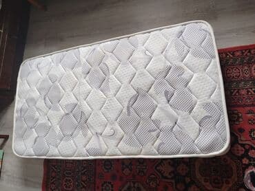 ватный матрас детский: Для девочки и мальчика, Новый, Четырехугольная, Колыбель, С матрасом, Без механизма качания — 2