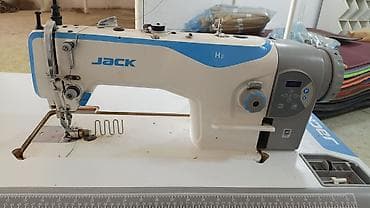 işlənmiş qaz: JACK H2 sənaye tikiş maşını – masa və daxili servo motorla tam dəst - — 1