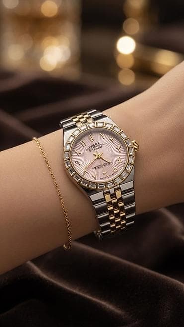 seko saat: Qol saatı, Rolex, rəng - Qızılı — 8