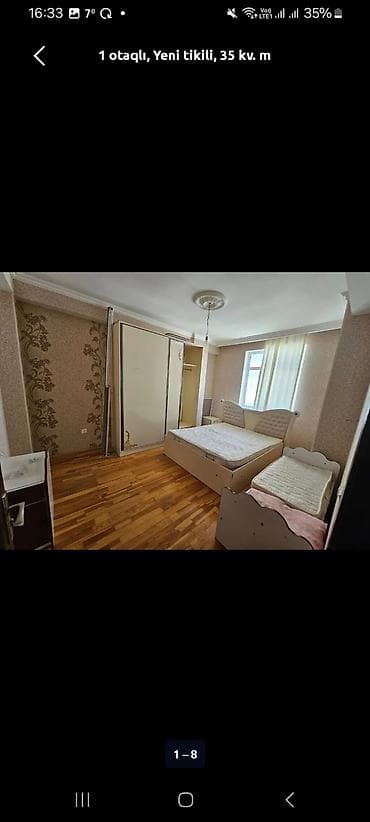Köhne tikili binada 3 otaqlı daş ev Genclikde - Otaqlar:3otaqlı