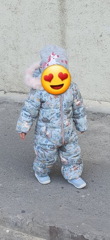 uşaqlar üçün dama dama ətəklər: Kombinezon, Qız üçün, 1 - 2 yaş, Next — 1