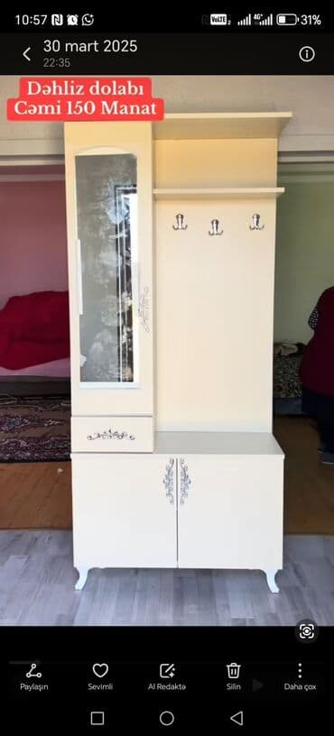 kalidor: Açılan, 1 qapı Düz dolab, Dəhliz dolabı, Rusiya — 7