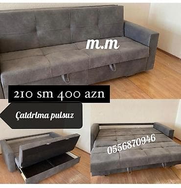 Divanlar: Di̇van-kravat, Yeni, Açılan, Bazalı, Parça, Şəhərdaxili pulsuz çatdırılma — 6