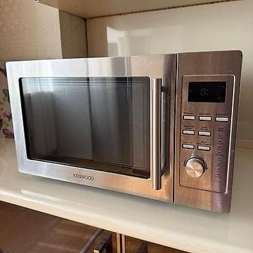 Duxovkalar: Mikrodalğalı soba Kenwood, Ayrıca dayanan, Mikrodalğalar ilə, rəng - Boz, İşlənmiş — 2