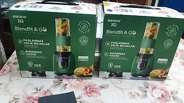 Холодильники: Karaca Blendfit & Go Personal Blender - 550 W güc - Paslanmaz — 1