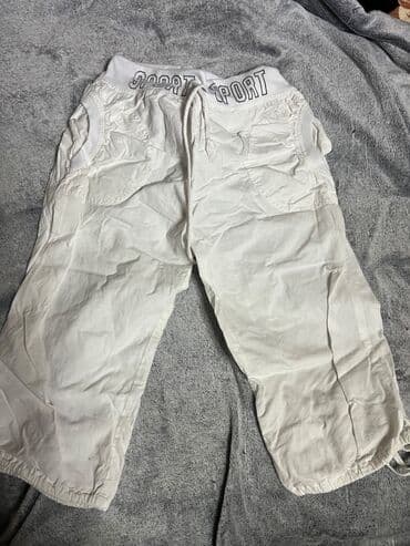 зеленые мужские спортивные костюмы: Kətan sport şalvar — 2