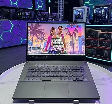 noutbook: ASUS ROG Zephyrus M oyun noutbuku - Prosessor: Intel Core i7-10750H — 1
