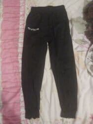 зеленые мужские спортивные костюмы: GIVOVA idman şalvarı - Rəng: qara - Stil: daralan paça, bilək hissəsi — 1