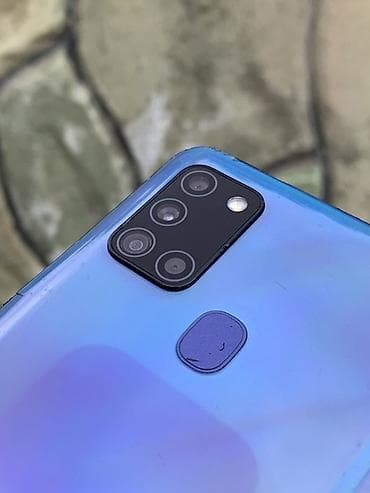 samsung 3: Samsung Galaxy A21S, 64 GB, rəng - Göy, İki sim kartlı — 2