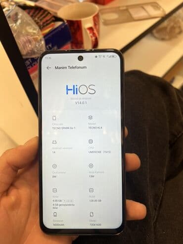 Mətbəx texnikası: Tecno Spark Go 2024, 128 GB, rəng - Boz — 1