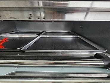 lahmacun sobası: Elektrik soba, Şirniyyət üçün, Pizza, Çörək, 3 mərtəbəli, Yeni — 10