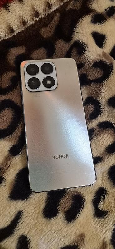 telefon honor x8: Honor X8a, 128 GB, rəng - Gümüşü, Sensor — 2