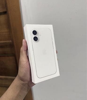 iphone 11 ağ: IPhone 16, 256 GB, Ağ, Hissə-hissə ödəniş — 6