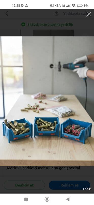 Mazda: Metiz və bərkidici məhsulların geniş seçimi Təklif: - Boltlar — 1