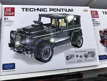 oyuncaq kran: JIE STAR Technic Pentium – uzaqdan idarə olunan konstruksiya maşını — 1
