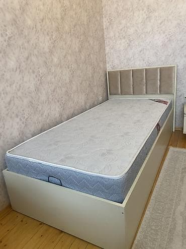 urek tort sekilleri: Təknəfərlik çarpayı, Matras ilə — 1