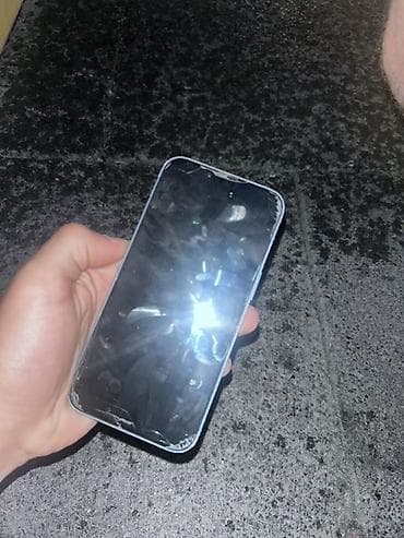 apple m1: IPhone 14, 128 GB, Mavi, Qırıq — 1