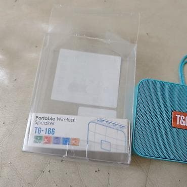 Микрофоны: Новый Колонка, Тип - Портативная, цвет - Голубой — 2