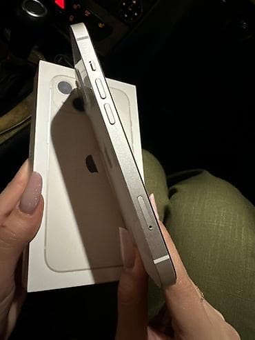 Mobil telefon və aksesuarlar: IPhone 13, Ağ, Face ID — 4