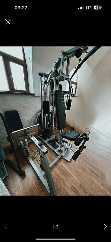Çoxfunksiyalı ev fitnes trenajoru - Tam bədən məşqləri üçün kompakt