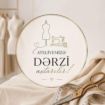 evde derzi isi: Kirayəlik ziyafət geyimi ateliyesinə peşəkar təcrübəli hər modeli — 1