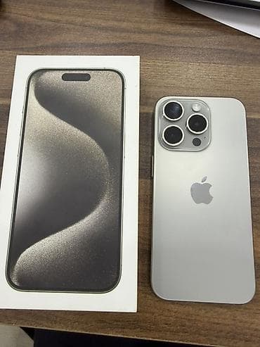 IPhone 15 Pro, Natural Titanium