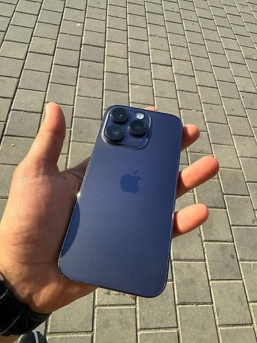 IPhone 14 Pro, 256 GB, Deep Purple, Zəmanət, Face ID, Sənədlərlə