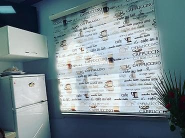 Tekstil: Zebra jalüz pərdələr - İkiqat qatlı zebra mexanizmi: şəffaf və sıx — 4