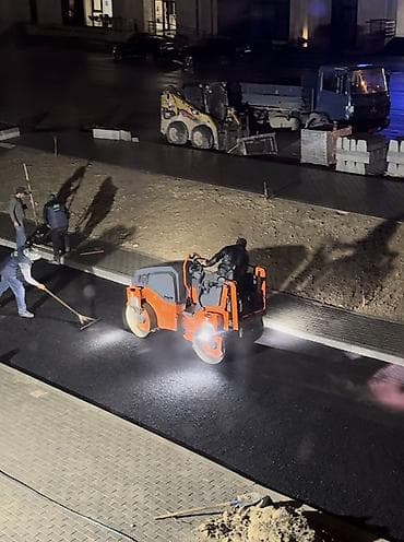 Digər tikinti xidmətləri: Asfaltlama və yol inşaatı xidməti - Tam sikl asfalt işləri: torpaq — 1