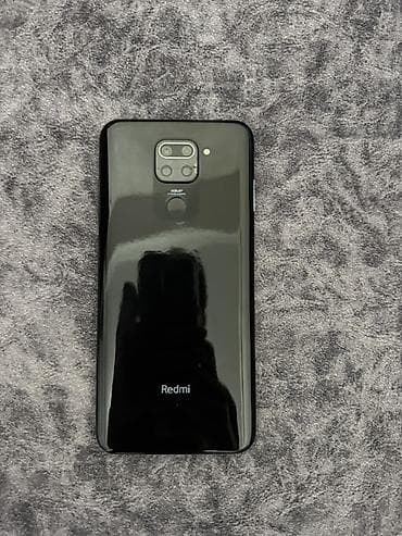 samsung a32 kredit: Redmi Note 9, 64 GB, rəng - Qara, Barmaq izi — 2